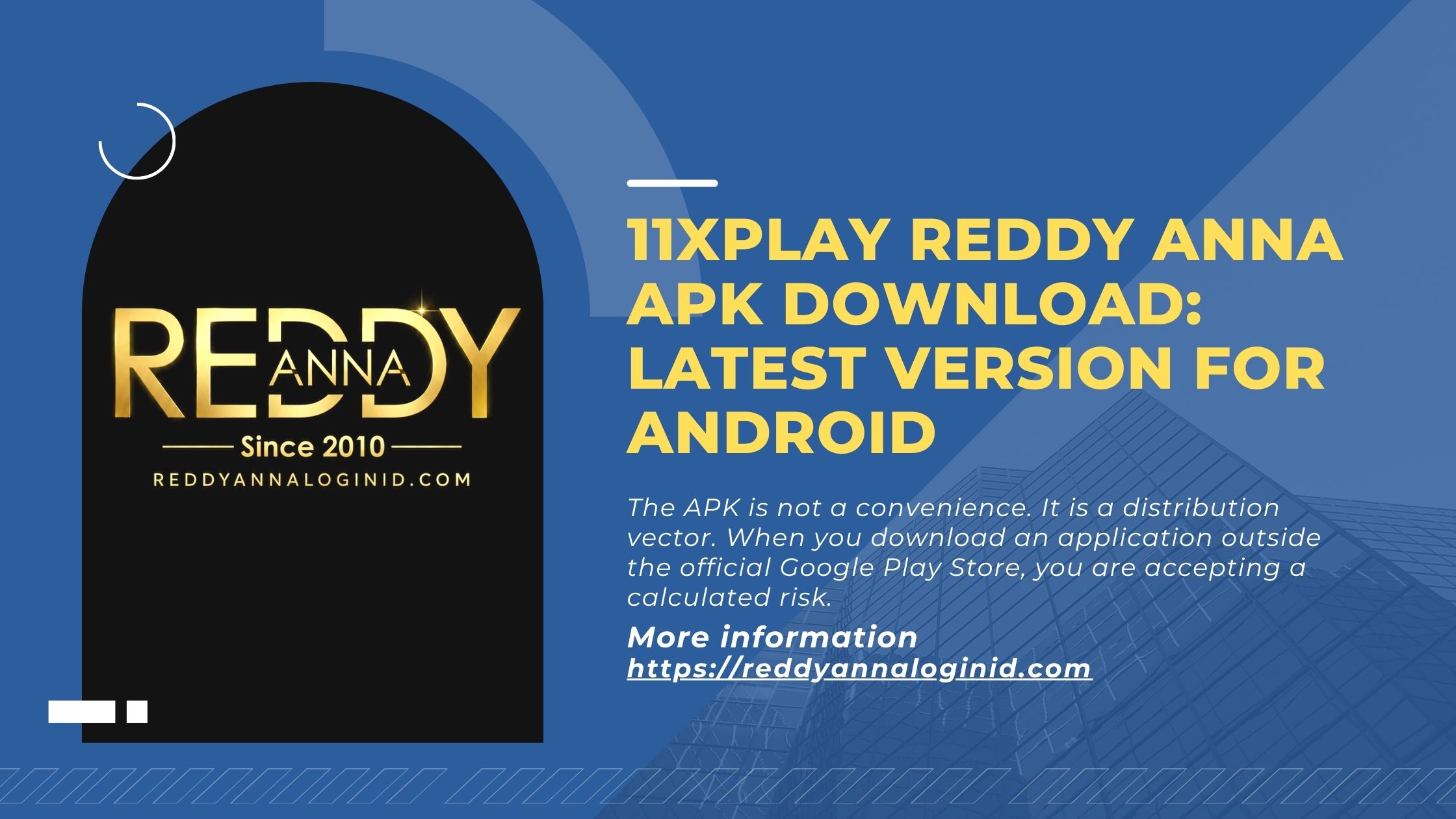 11xplay Reddy Anna APK Download: Latest Version for Android