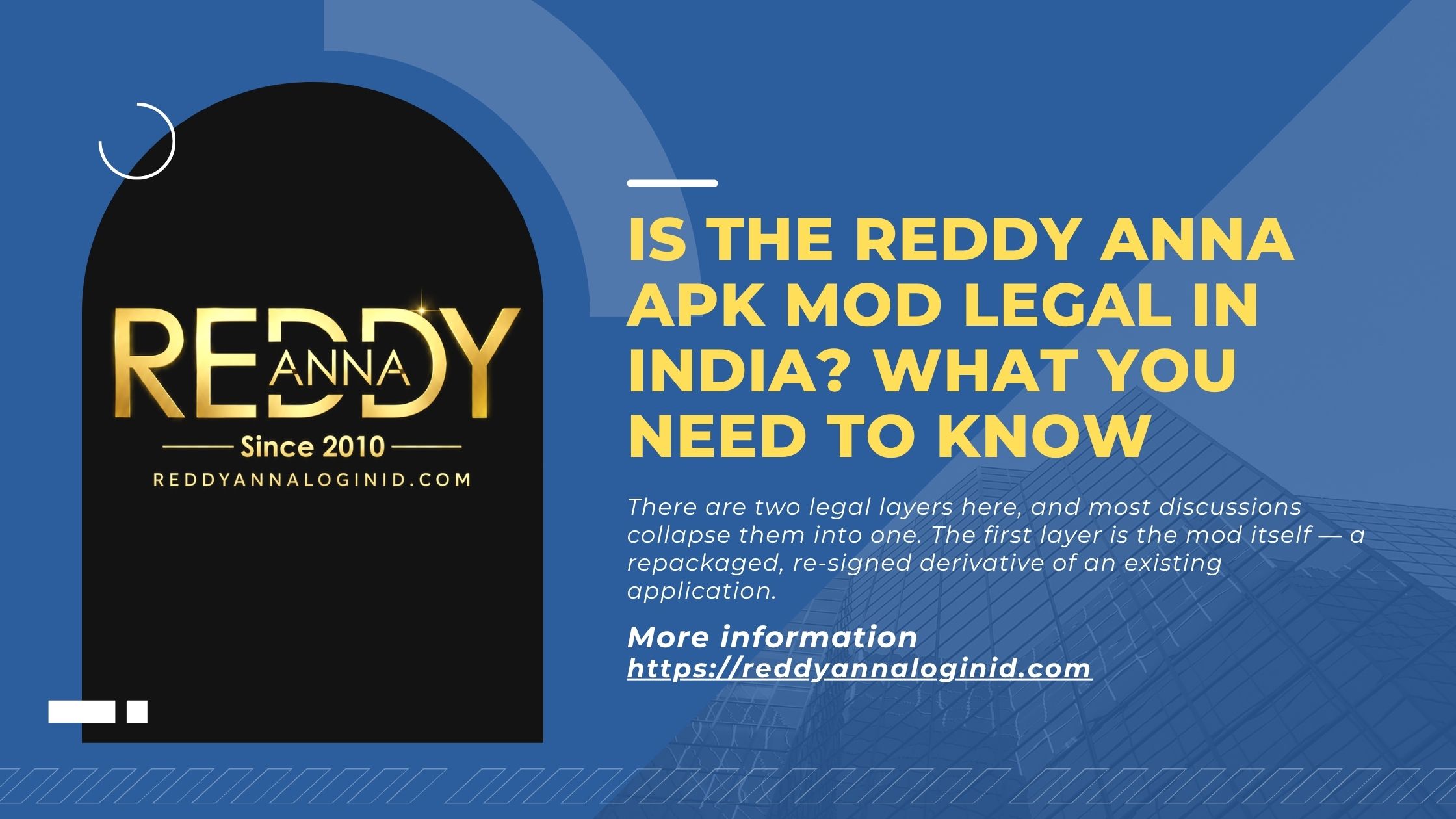 Is the Reddy Anna APK Mod Legal in India? What You Need to Know