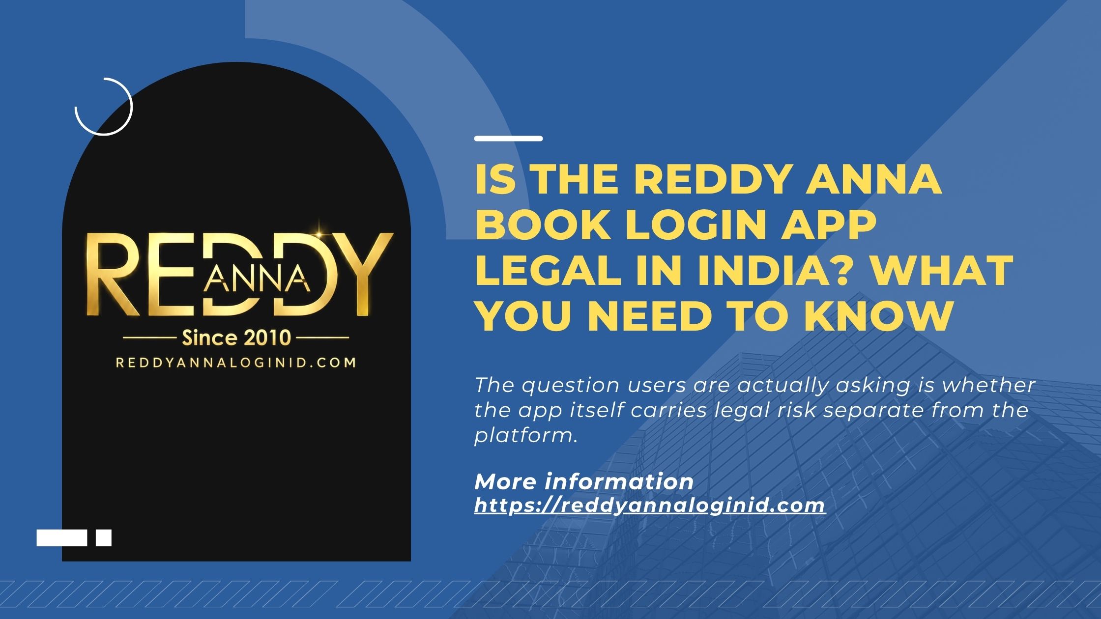 Is the Reddy Anna Book Login App Legal in India? What You Need to Know