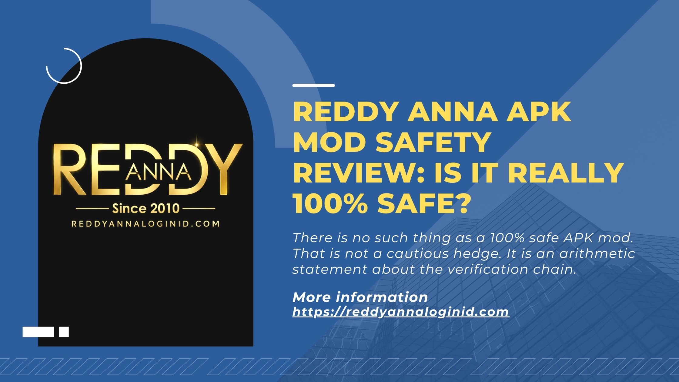 Reddy Anna APK Mod Safety Review: Is It Really 100% Safe?