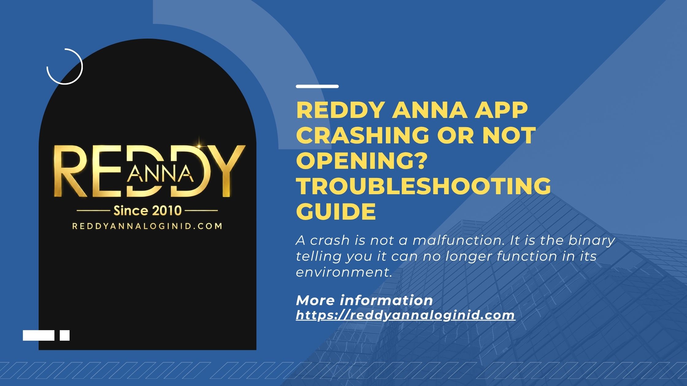Reddy Anna App Crashing or Not Opening? Troubleshooting Guide