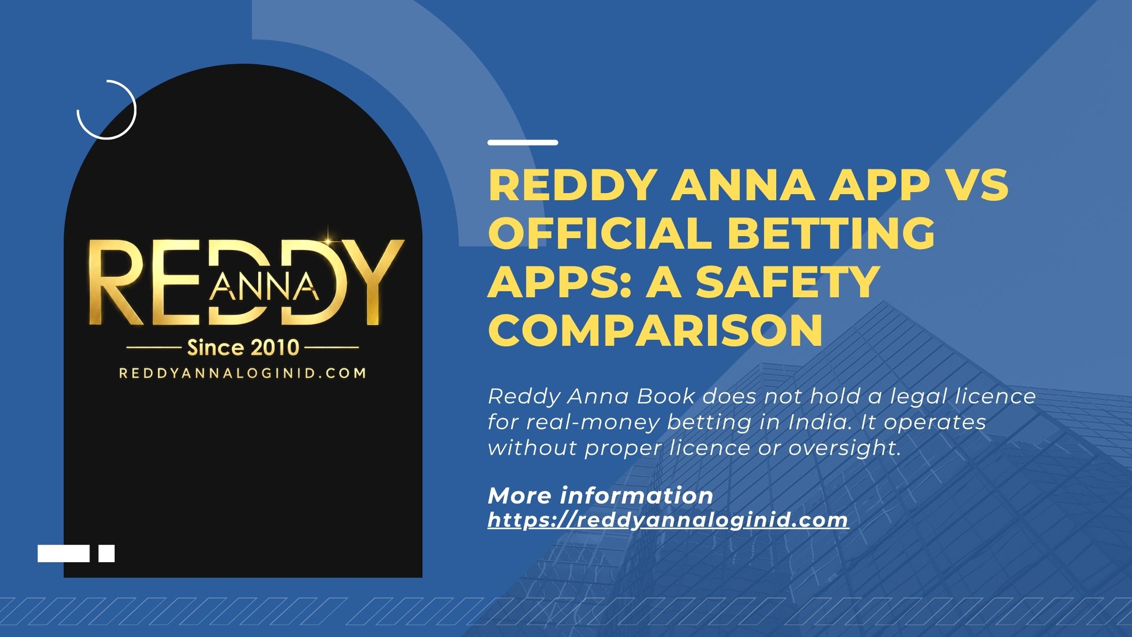 Reddy Anna App vs Official Betting Apps: A Safety Comparison
