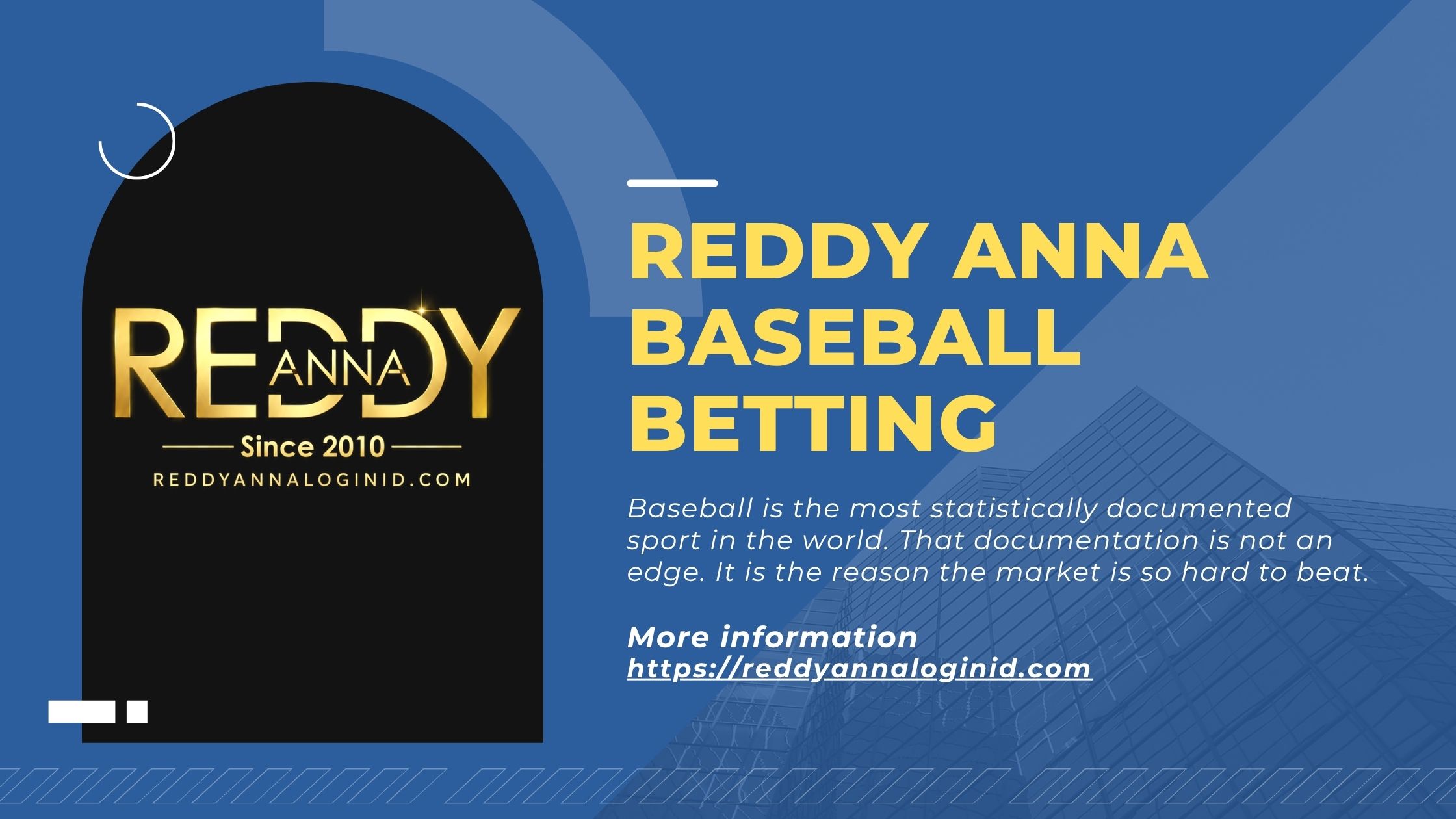 Reddy Anna Baseball Betting