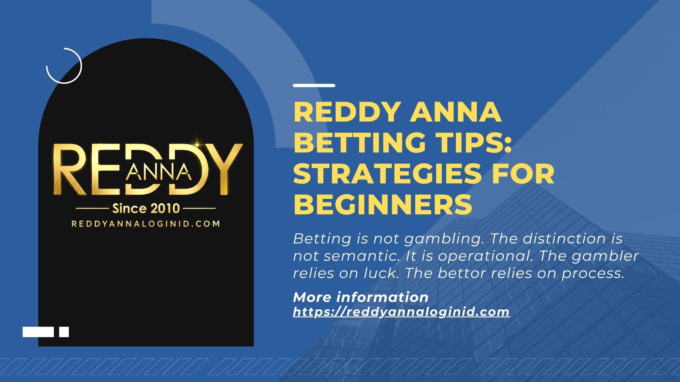Reddy Anna Betting Tips: Strategies for Beginners