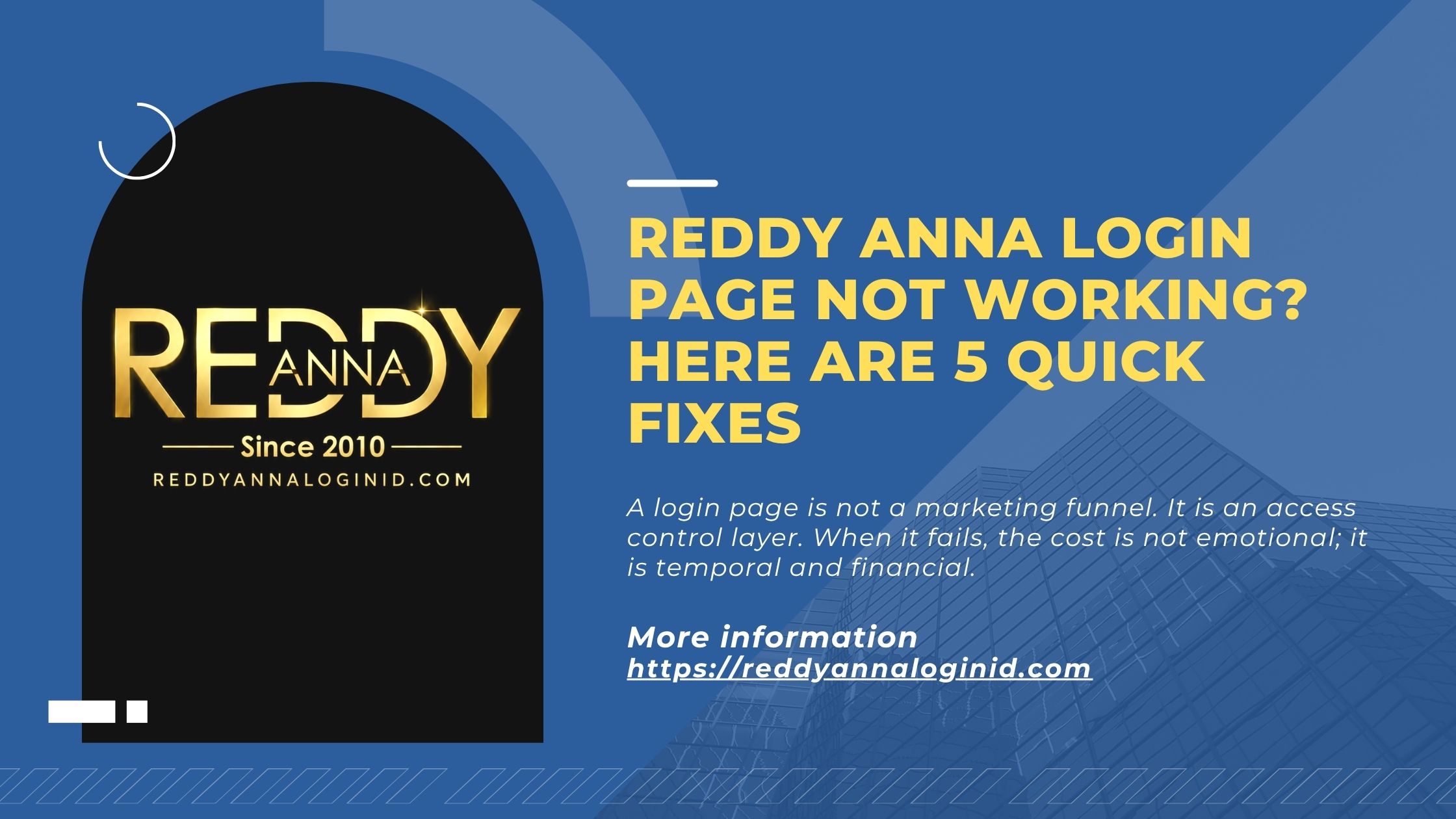 Reddy Anna Login Page Not Working? Here Are 5 Quick Fixes