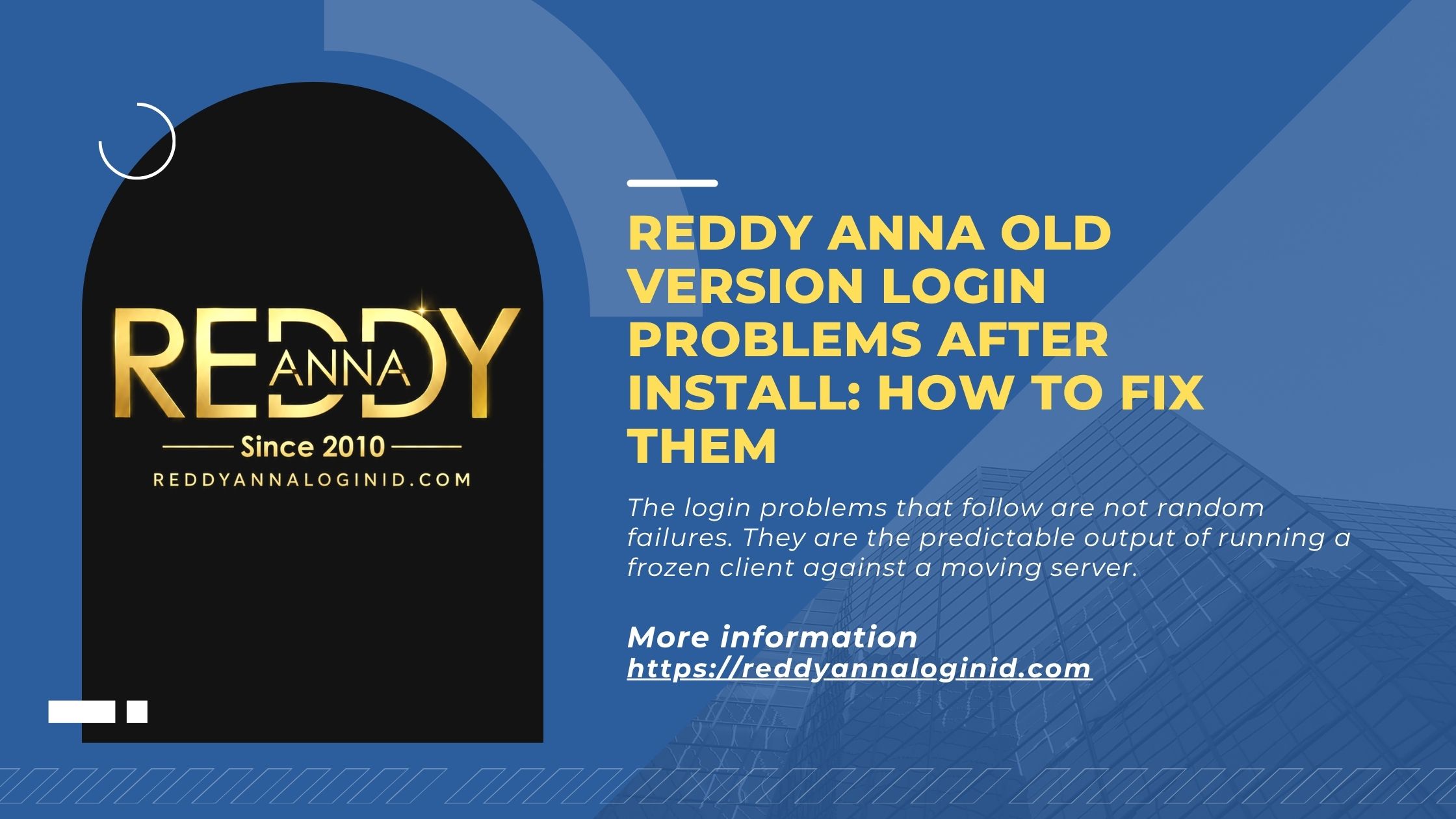 Reddy Anna Old Version Login Problems After Install: How to Fix Them