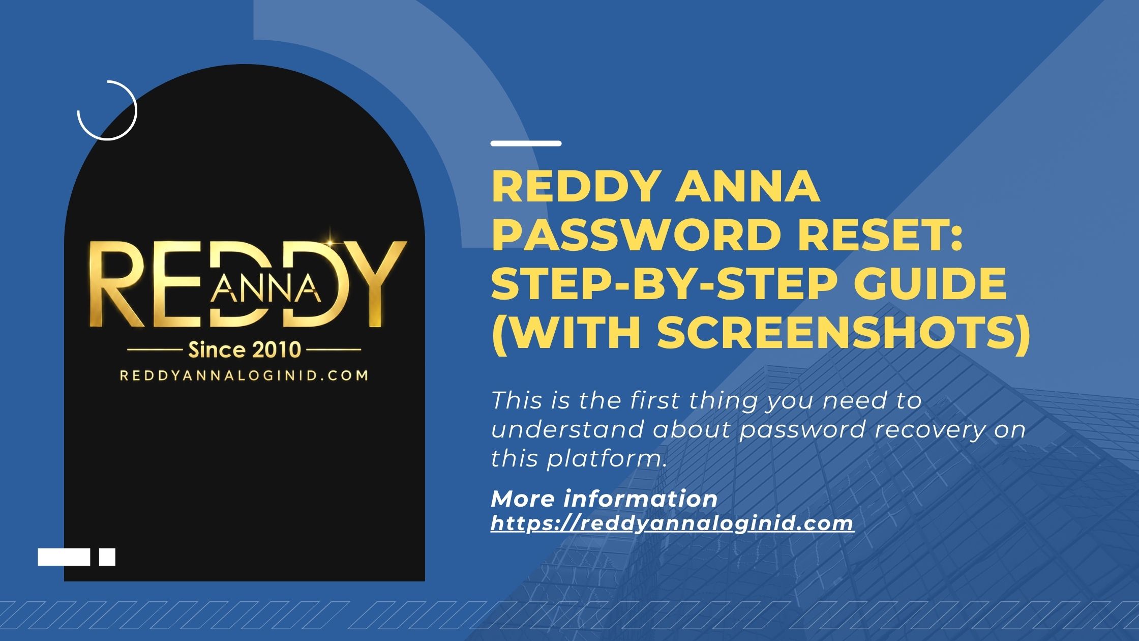 Reddy Anna Password Reset: Step-by-Step Guide (With Screenshots)