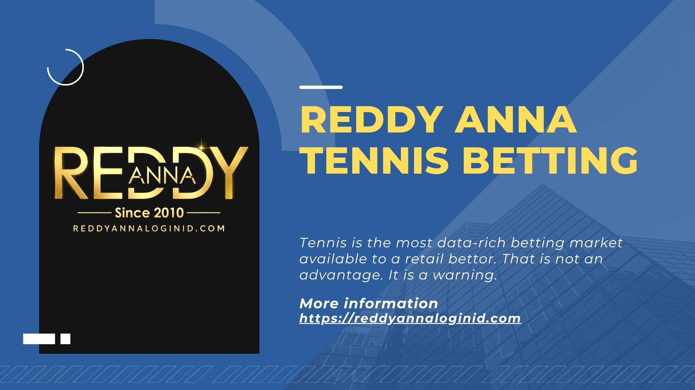 Reddy Anna Tennis Betting