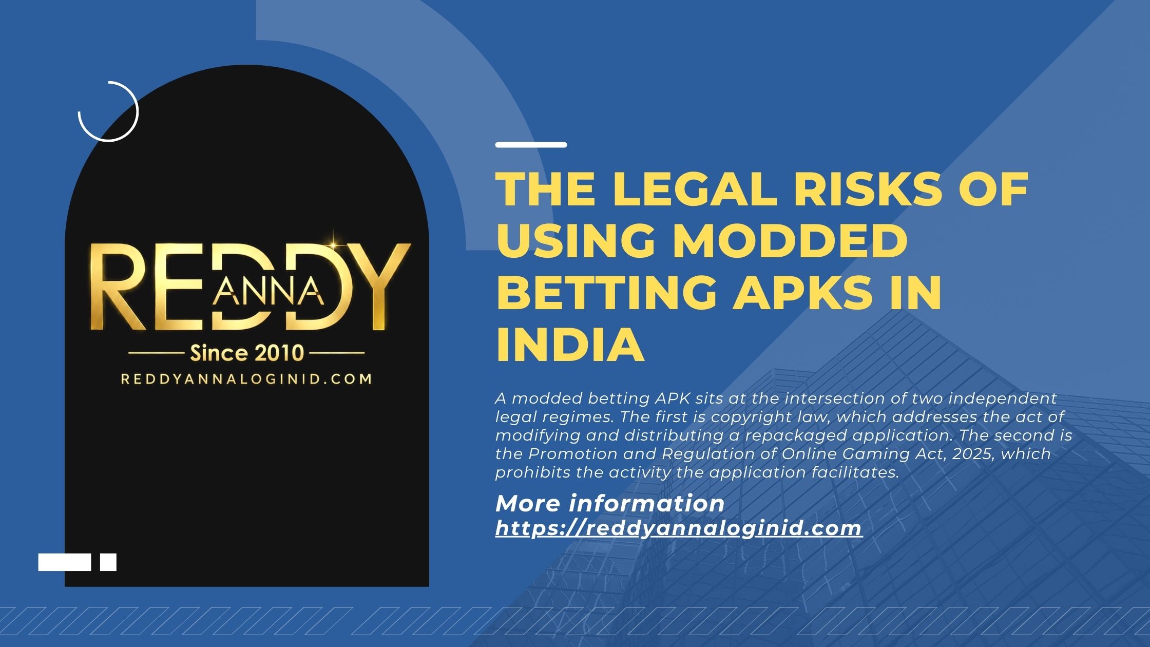 The Legal Risks of Using Modded Betting APKs in India