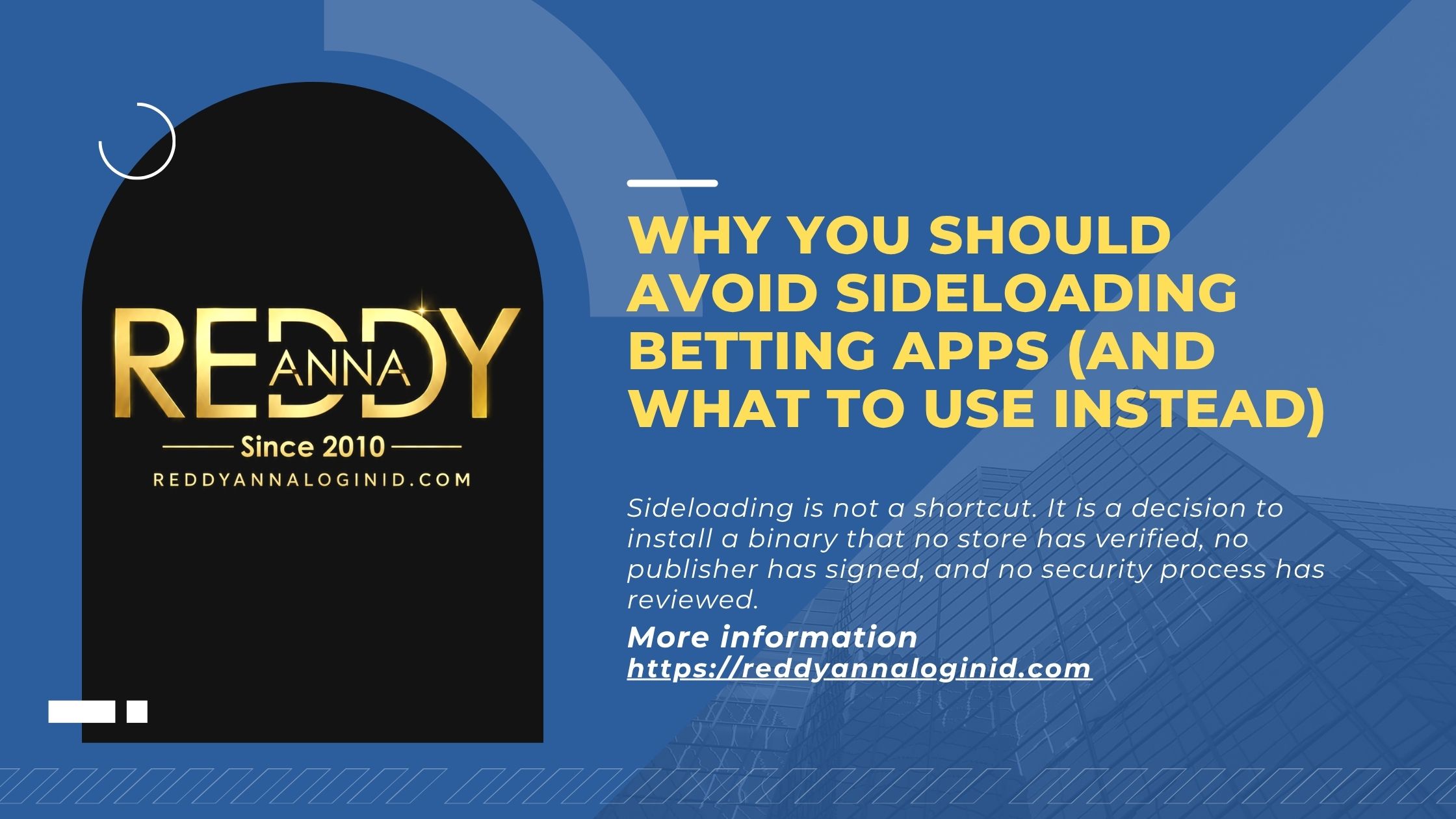 Why You Should Avoid Sideloading Betting Apps (And What to Use Instead)